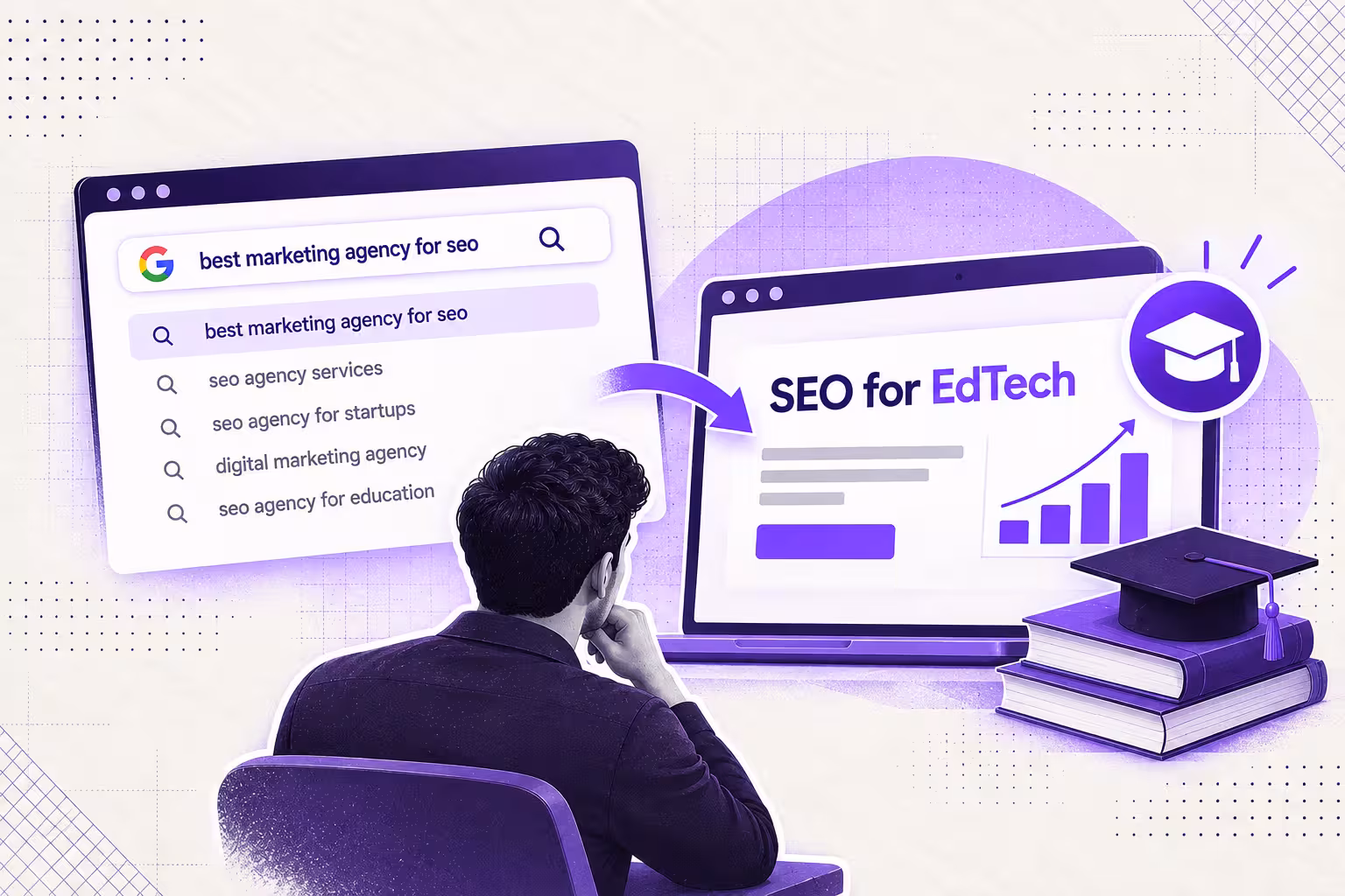 Brands researching SEO agency services beyond EdTech