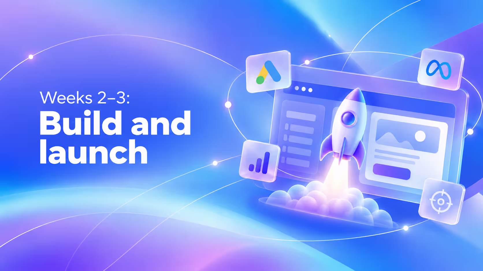 Campaign launch and landing pages